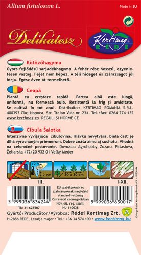 Kötözőhagyma Parade "A" Delikátesz 0,4g RÉDEI