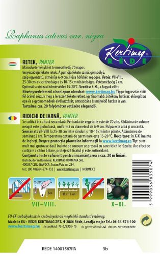 Retek fekete Panter 4g RÉDEI