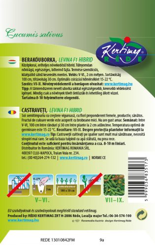 Uborka Levina F1 1g RÉDEI