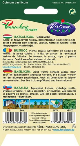 Bazsalikom 2g RÉDEI