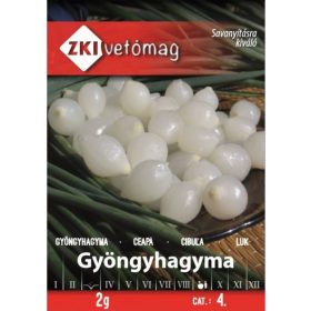 Gyöngyhagyma Fertődi ezüstfehér 2g ZKI