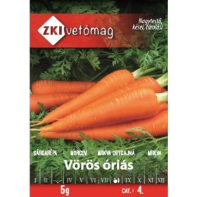 Sárgarépa Vörös óriás 3g ZKI