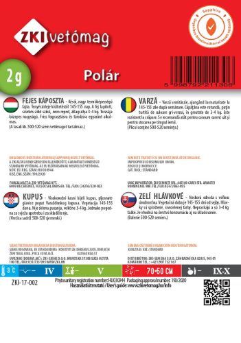 Fejeskáposzta Polar ZKI