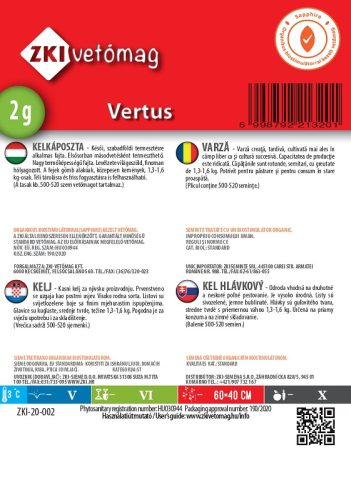 Kelkáposzta Vertus 2g ZKI