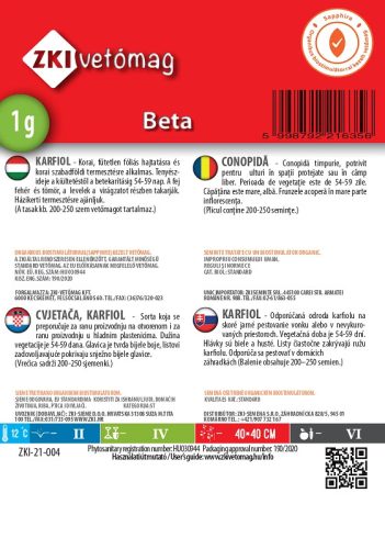 Karfiol Beta 1g ZKI