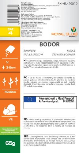 Bokorbab Bodor 65g ZKI