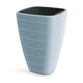 VIRÁGCSERÉP VENA 300 SQUARE HIGH - VILÁGOS SZÜRKE