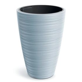 VIRÁGCSERÉP VENA 350 ROUND HIGH - VILÁGOS SZÜRKE