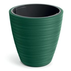 VIRÁGCSERÉP VENA 400 ROUND LOW - FENYŐZÖLD