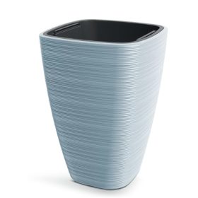 VIRÁGCSERÉP VENA 400 SQUARE HIGH - VILÁGOS SZÜRKE